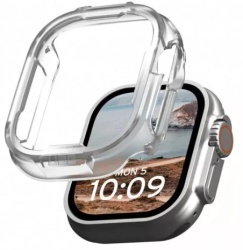 Чехол Uag Scout case v2 для Apple Watch Ultra/Ultra 2 49 mm, прозрачный (1A4416114G4G)