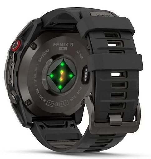 Смарт-часы Garmin Fenix 8 Pro 51 mm Amoled Sapphire