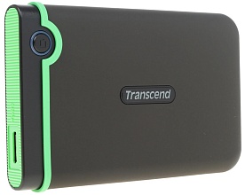 Внешний жесткий диск HDD Transcend StoreJet 25M3 2 ТБ, черный (TS2TSJ25M3S)