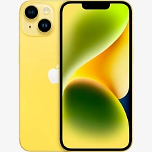 Смартфон Apple iPhone 14 128GB, желтый (MR523RU/A)