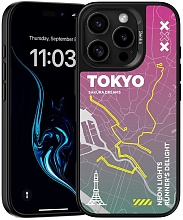 Чехол силиконовый Benks City Series с MagSafe для iPhone 16 Pro, Tokyo (C.K.QS.AP.DJ.0065)