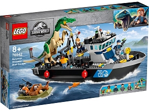 Конструктор LEGO Jurassic World 76942 Побег барионикса на катере