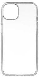 Чехол силиконовый для iPhone 13, прозрачный
