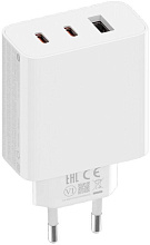 Сетевое зарядное устройство Xiaomi 67W GaN Charger 2C1A EU A07ZMEU, белый