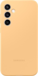 Чехол-накладка Samsung Silicone Case S23 FE, абрикосовый (EF-PS711TOEGRU)