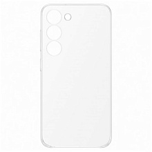 Чехол защитный VLP Liquid Silicone Case для Samsung Galaxy S23, прозрачный