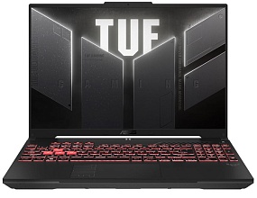 Asus TUF Gaming A16 FA607NUQ-RL024 (AMD Ryzen 7 170, NVIDIA GeForce RTX 4050) 16ГБ, 512ГБ, Windows 11 Pro, серый (90NR0QF3-M001T0)
