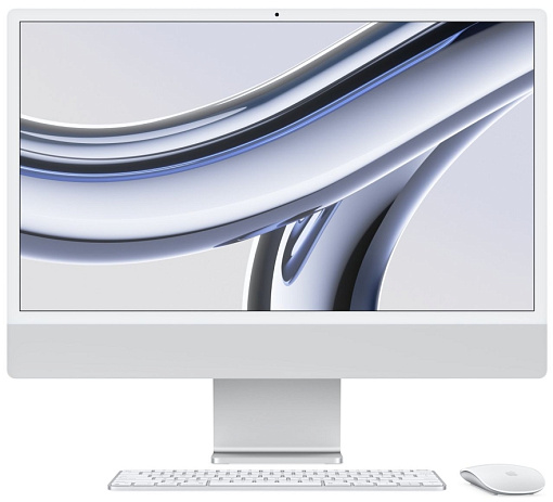 Моноблок Apple iMac 24 Retina 4,5K (M3, 8C CPU/10C GPU, 2024), 24 ГБ ENG KB