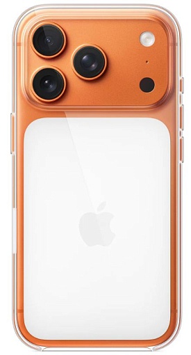 Чехол Apple Clear Case с MagSafe для iPhone 17 Pro