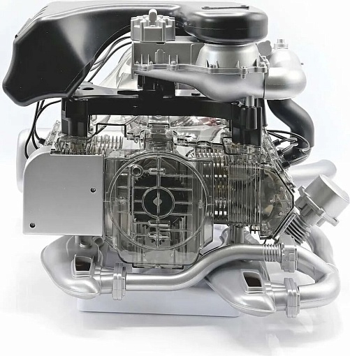 Конструктор макет двигателя Franzis Porsche 911 Turbomotor в масштабе 1:3