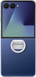 Чехол Samsung Ring Case для Galaxy Z Flip7, прозрачный (EF-QF766CTEGRU)