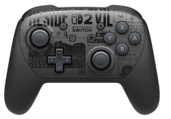 Беспроводной геймпад Nintendo Switch 2 Pro Controller Resident Evil Requiem Edition, черный