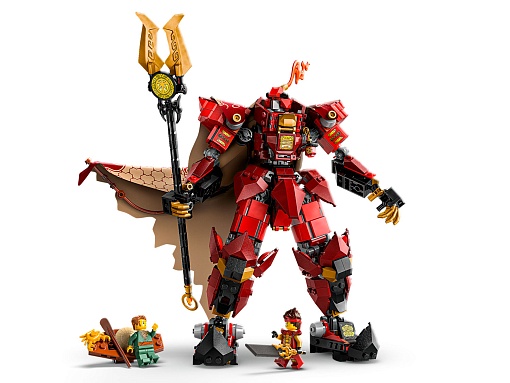 Конструктор LEGO Ninjago 71846 Боевой робот «Рыцарь огня»