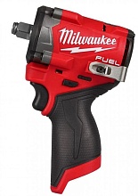 Milwaukee 2563-20 M12 FUEL Stubby 1/2" Impact Wrench, черный/красный