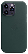 Кожаный чехол MagSafe для iPhone 14 Pro Max - Forest Green (MPPN3)