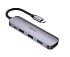 Адаптер HOCO HB27 (USB Hub Adapter Multifunction) - USB Type-С на Usb Type-С, USB2.0x2, USB 3.0, HDTV (HDMI)
