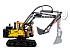 Конструктор LEGO Technic 42175 Грузовик Volvo FMX и электрический экскаватор EC230