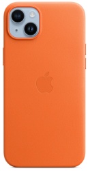 Кожаный чехол MagSafe для iPhone 14 Plus - Orange (MPPF3ZM/A)