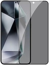 Защитное стекло Nillkin Guardian Privacy для Galaxy S25 Plus с аппликатором, с черной рамкой
