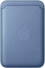 Кардхолдер Apple FineWoven Wallet (2026) с MagSafe для iPhone, голубой (Wildflower Blue) MK9J4