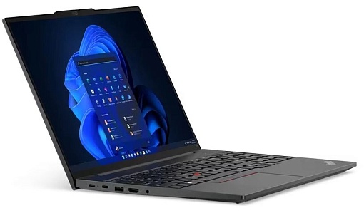 Ноутбук Lenovo ThinkPad E16 Gen 2 15.3" (AMD Ryzen 5 7535HS, AMD Radeon 660M) 16ГБ, 512ГБ SSD, noOS, черный (21M5S0J500)