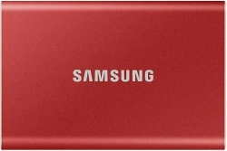 Внешний SSD диск Samsung T7 1TB, красный (MU-PC1T0R)