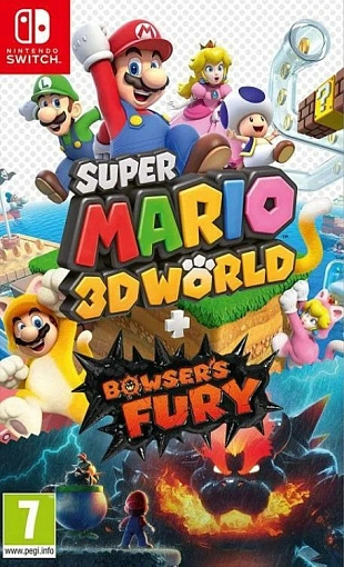 Игра Super Mario 3D World + дополнение Bowser's Fury для Nintendo Swit...