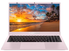 Ноутбук FlashBook 14.1" (Intel N150, Intel UHD Graphics Xe) 12ГБ, 512ГБ, Windows 11 Home, розовый