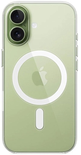 Чехол Apple Clear Case с MagSafe для iPhone 17