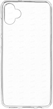 Силиконовый чехол для Samsung Galaxy A05, прозрачный