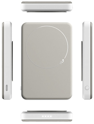 Внешний аккумулятор VLP Solid Energy 5000 mAh SSB, Qi2 20W