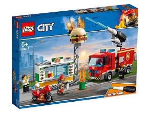 Конструктор LEGO City 60214 Пожар в бургер-кафе
