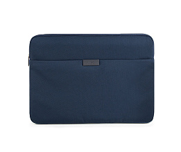 Чехол Uniq Bergen Nylon для MacBook Pro 14 и Pro 13, синий (Abyss Blue) BERGEN(14)-ABSBLUE