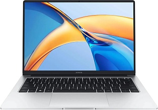 Honor MagicBook X14 (Ryzen 5/16ГБ/512ГБ/без ОС) серебристый (5301AKAX)