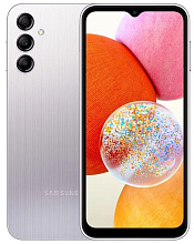 Смартфон Samsung Galaxy A14 6/128 Гб, серебристый
