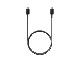 Кабель Samsung EP-DA705, USB Type-C (m) - USB Type-C (m), 1м, 3A, черный