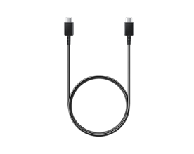 Кабель Samsung EP-DA705, USB Type-C (m) - USB Type-C (m), 1м, 3A, черный