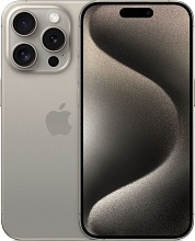 Apple iPhone 15 Pro Max eSim 256GB, Натуральный титан (Natural Titanium)