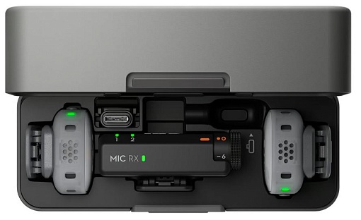 Беспроводной микрофон DJI Mic Mini 2 (2 TX + 1 RX + Charging case)