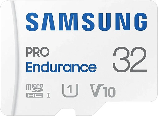 Карта памяти microSDXC Samsung Pro Endurance 32Gb UHS-I U3 V30 + ADP