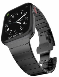 Ремешок VLP Titanium Band для Apple Watch 42/44/45/49mm, черный