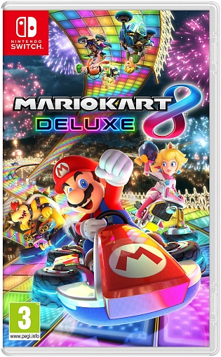 Игра Mario Kart 8 Deluxe Edition для Nintendo Switch, картридж