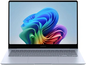 Samsung Galaxy Book4 Edge 14" (Qualcomm Snapdragon X Plus X1P-42-100, Qualcomm Adreno GPU) 16ГБ, 512ГБ SSD, Windows 11 Home, голубой (NP750XQA-KB2HK)
