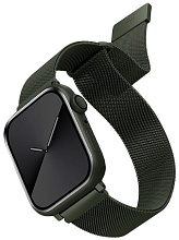 Ремешок Uniq Dante Strap Steel для Apple Watch 42/41/40 мм, зеленый (41MM-DANGRN)