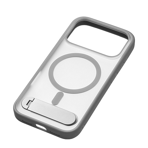 Чехол uBear Stand 360° Mag Case с MagSafe для iPhone 17 Pro (силикон, софт-тач)
