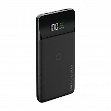 Внешний аккумулятор NRG Turbo Qi 10000 mAh, QuickCharge 3.0, Power Delivery 18W, Qi 10W