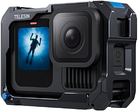 Рамка металлическая Telesin для GoPro HERO13/12/11/10/9, черный