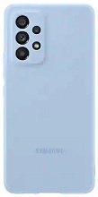 Чехол Samsung для Galaxy A53 Silicone Cover EF-PA536TLEGRU, голубой