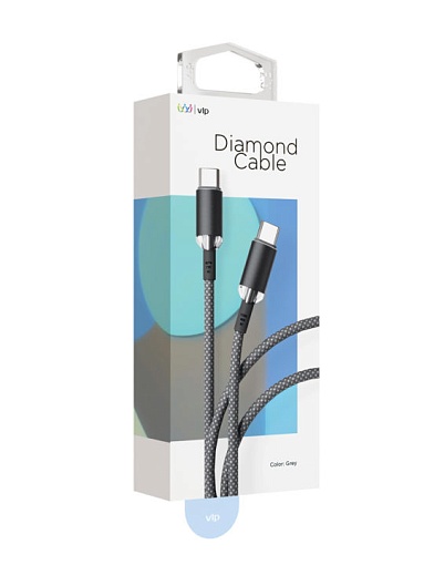 Кабель VLP Diamond USB Type-C - USB Type-C, 1.2м
