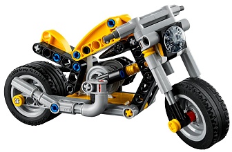 Конструктор LEGO Technic 42225 Жёлтый мотоцикл